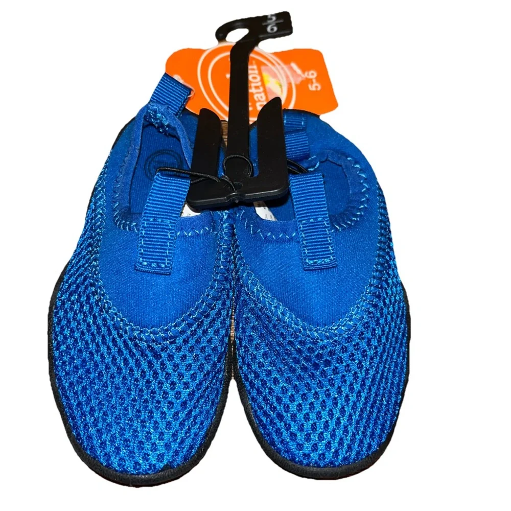 Wonder Nation Kid Aqua Sock Water Shoes EVA Insoles/Pull-Loop/Mandatory Fun Sock